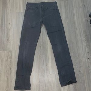 Grey mens levis 511 jeans